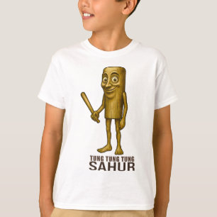 Tung Tung Tung Sahur - Funny Italian Brainrot Kids T-Shirt