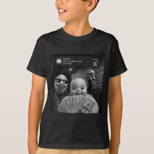 Tung Tung Tung Sahur Pig Man Meme Ai Baby Funny T-Shirt
