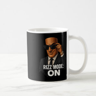 Tung Tung Tung Sahur Rizz Mode On Italian Brainrot Coffee Mug