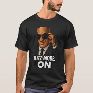 Tung Tung Tung Sahur Rizz Mode On Italian Brainrot T-Shirt