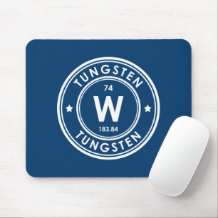 Tungsten Element Blue Mouse Pad