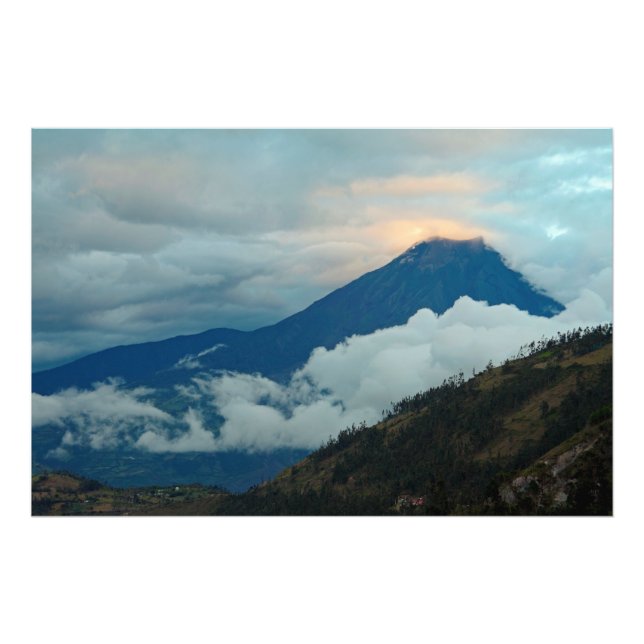 Tungurahua, Ecuador Photo Print (Front)