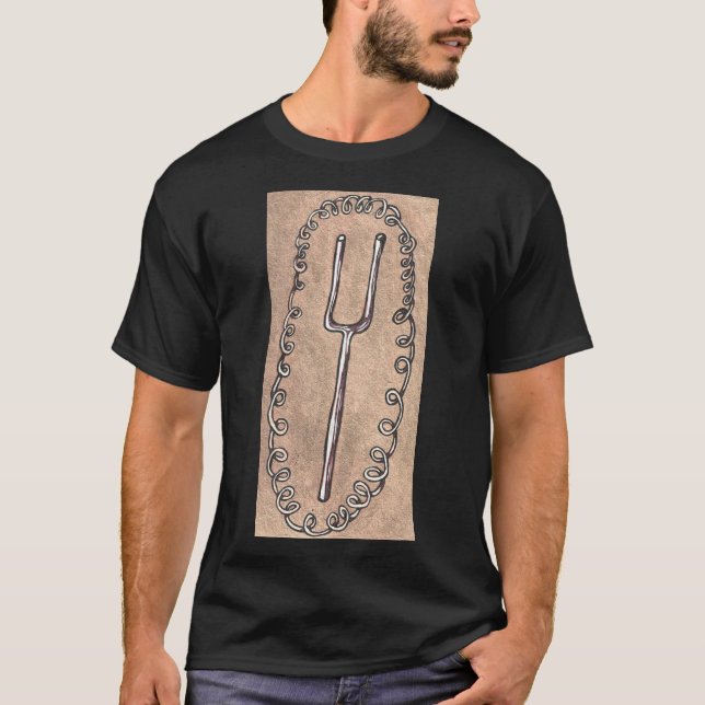Tuning Fork tee (Front)