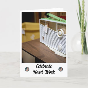 Tuning into Relaxation - Labour Day Card