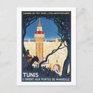 Tunis L'Orient Aux portes de Marsielle Postcard