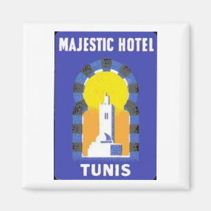 Tunis Majestic Hotel Magnet
