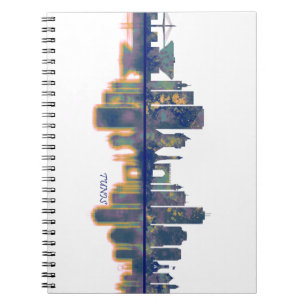 Tunis Skyline Notebook