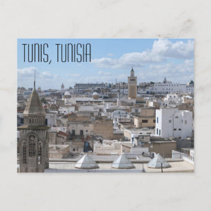 Tunis, Tunisia postcard