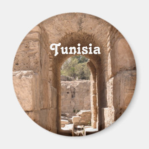 Tunisia Building Magnet