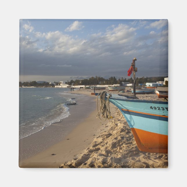 Tunisia, Cap Bon, Hammamet, waterfront, Magnet (Front)