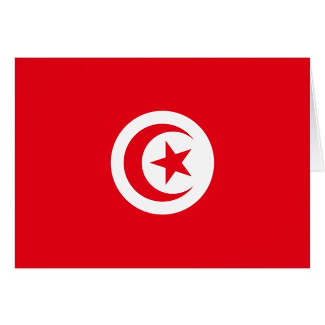 Tunisia Flag (Front Horizontal)