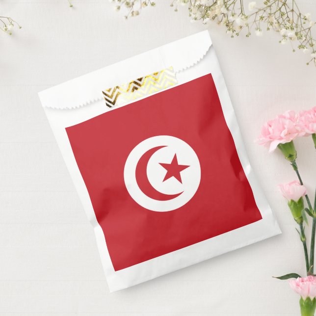 Tunisia flag favour bag (Sealed)