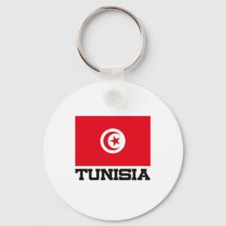 Tunisia Flag Keychain