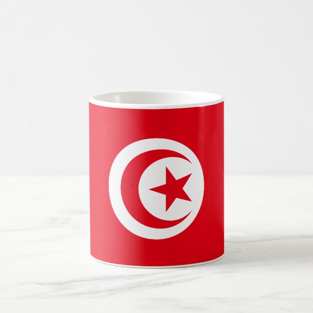 Tunisia Flag Mug (Center)