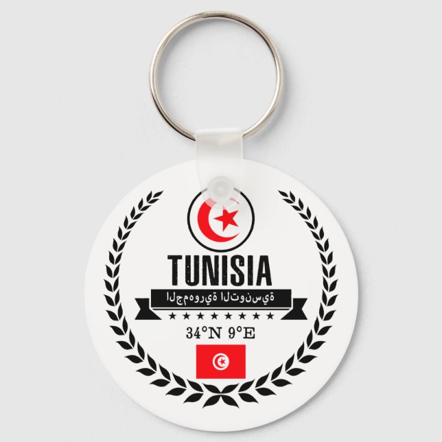 Tunisia Keychain (Front)