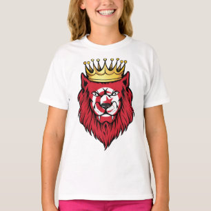 Tunisia Lion King Flag T-Shirt
