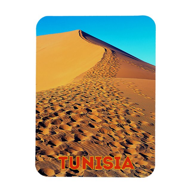 Tunisia Magnet (Vertical)