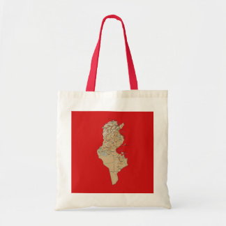 Tunisia Map Bag