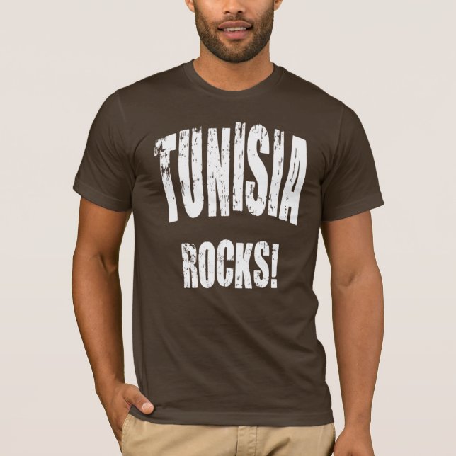 Tunisia Rocks! T-Shirt (Front)