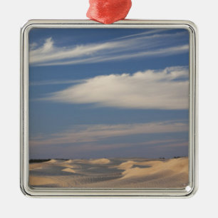 Tunisia, Sahara Desert, Douz, Great Dune, dusk 2 Metal Ornament