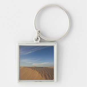 Tunisia, Sahara Desert, Douz, Great Dune, dusk Keychain