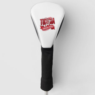 Tunisia Soccer 2026 Soccer Bold Country Typography Golf Head Cover