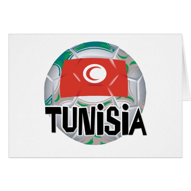 Tunisia Soccer Futbol Team (Front Horizontal)