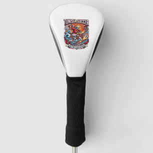Tunisia Soccer Skeleton Striker Nations Premium Sp Golf Head Cover