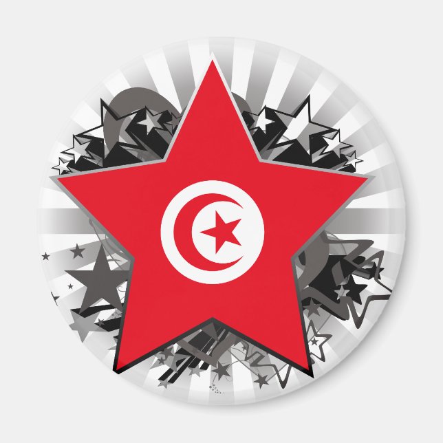 Tunisia Star Magnet (Front)