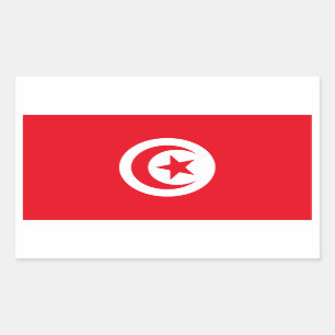 Tunisia/Tunisian Flag Sticker