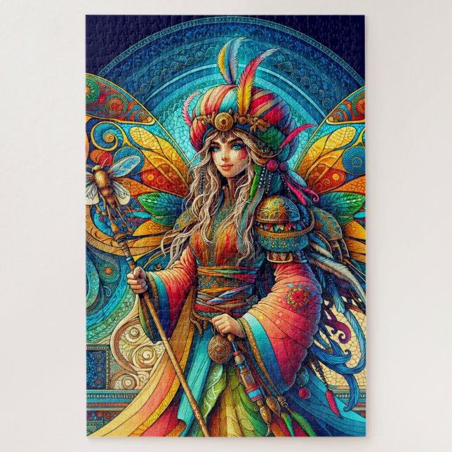 Tunisian Fairy Jigsaw Puzzle (Vertical)