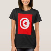 Tunisian Vintage National Flag Tunisia