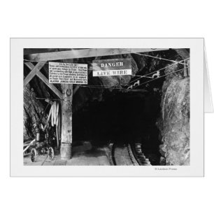 Tunnel at Juneau, Alaska Treadwell Mine