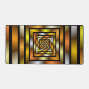 Tunnel lumineux coloré Trippy Fractal Graphisme