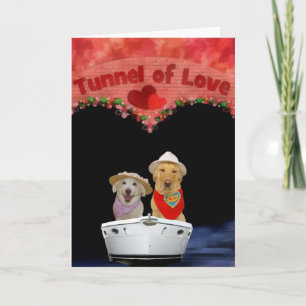 Tunnel of Love Holiday Card