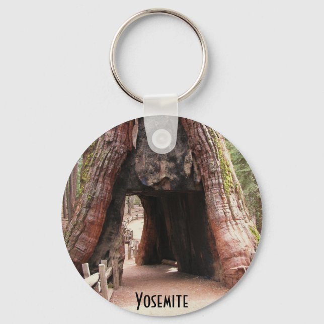 Tunnel Tree- Yosemite Keychain (Front)