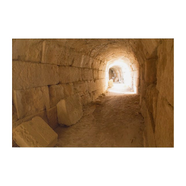 Tunnel Under Miletus Acrylic Print (Front)