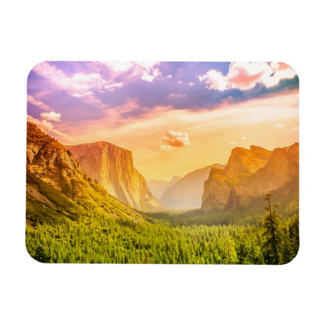 Tunnel View of Yosemite National Park Magnet (Horizontal)