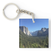 Tunnel View Yosemite Valley Blue Color Photographi