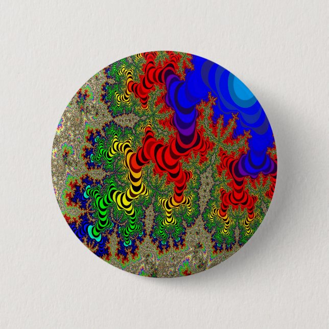 Tunnel Vision 2 Inch Round Button (Front)