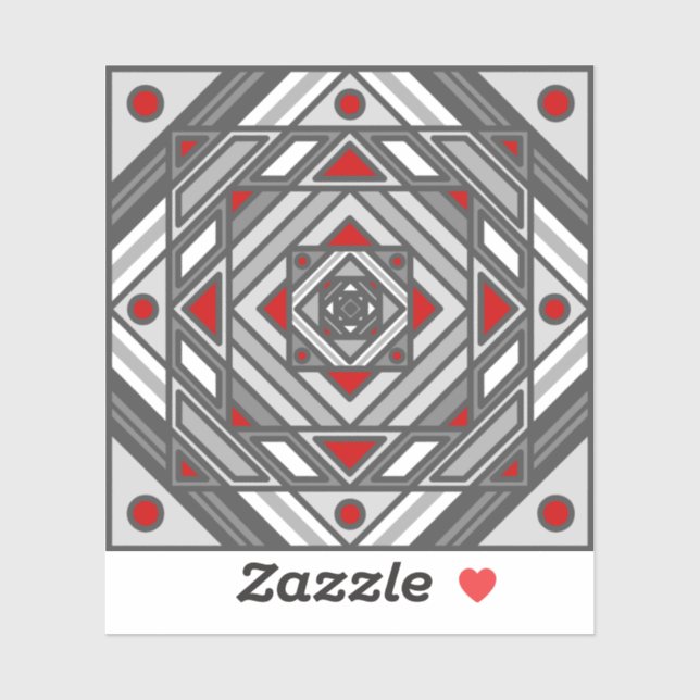 Tunnel Vision Contour Sticker (Sheet)