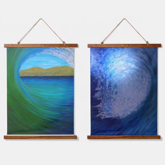 Tunnel vision  hanging tapestry (Double)