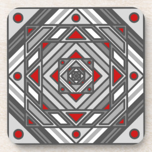 Tunnel Vision Square Coaster