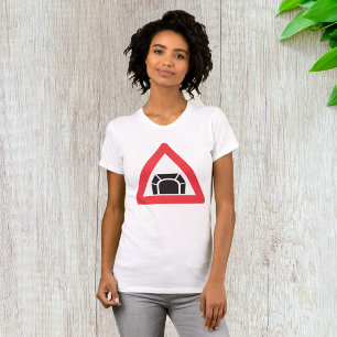 Tunnel Warning Road Sign Traffic Symbol T-Shirt