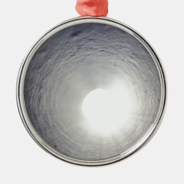 Tunnel's End Metal Ornament (Front)