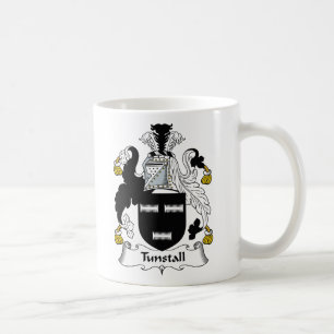 Tunstall Family Crest Coffee Mug
