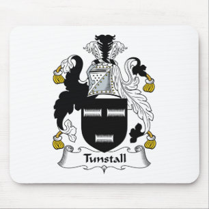 Tunstall Family Crest Mouse Pad