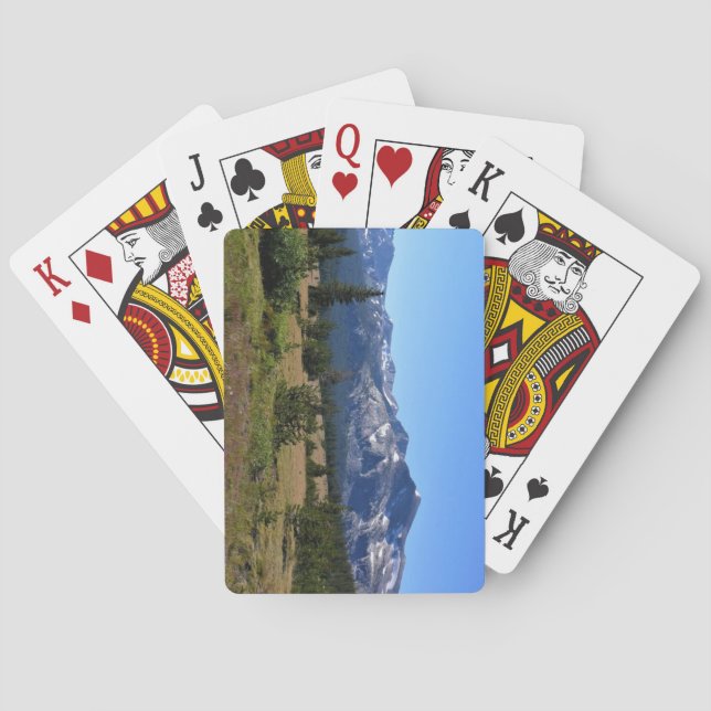 Tuolumne Meadows, Yosemite, CA Playing Cards (Back)