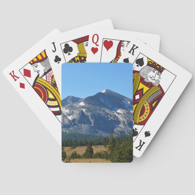 Tuolumne Meadows, Yosemite, CA Playing Cards (Back)
