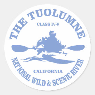 Tuolumne NWSR Classic Round Sticker